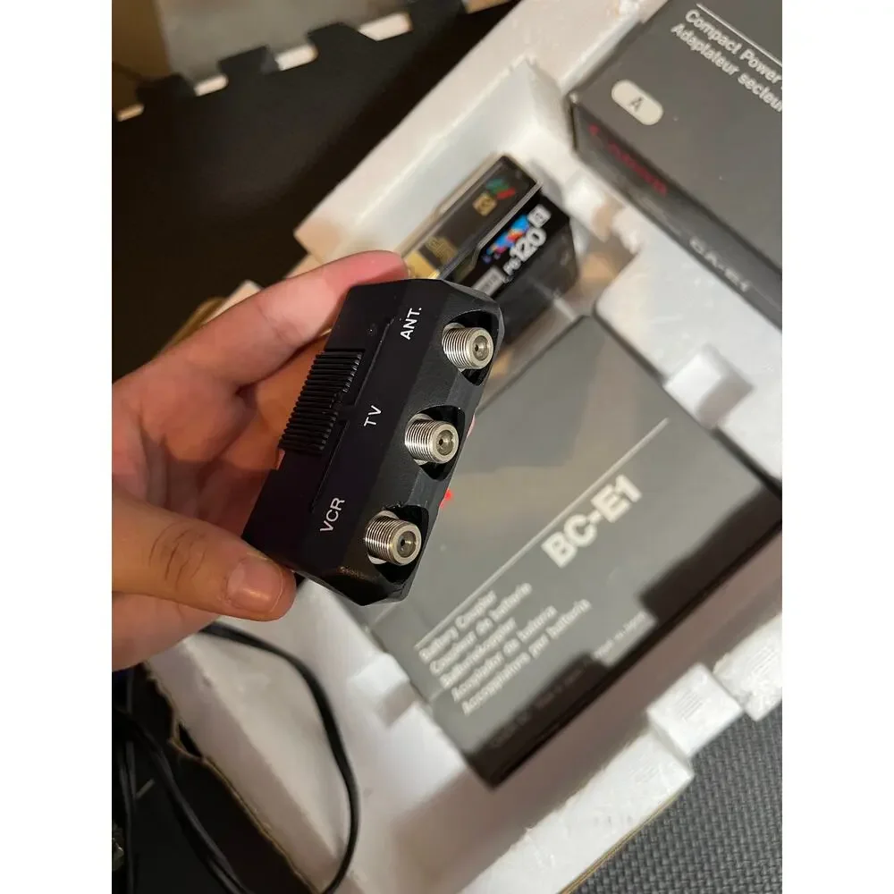 Vintage Canon AK-E1A Accessory Kit CA-E1, BC-E1,‎ RU-E1 and more